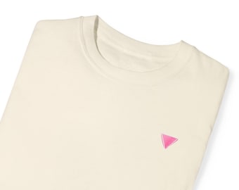 Camisa Triángulo Rosa, Camiseta Lesbiana Simple, Camiseta del Orgullo Gay, Camisa del Orgullo LGBTQ, Orgullo Gay Sutil, Arco Iris LGBTQ+, Camisa Lesbiana Femme, Queer