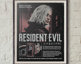 非売品 バイオハザード レクイエム ポスター BIOHAZARD requiem BIOHAZARD requiem｜イーカプコン