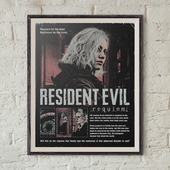 Resident Evil Requiem Print - Etsy