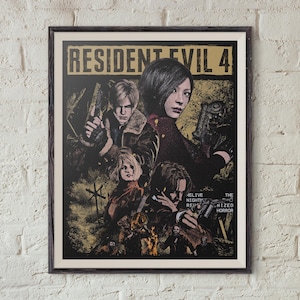 レジデントイービル レクイエム ポスター A3 Resident Evil Requiem