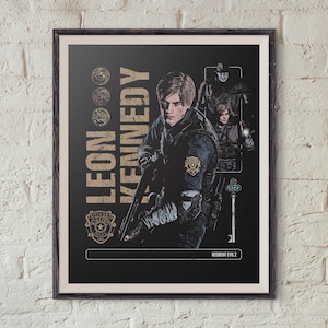 RE2R Leon Print