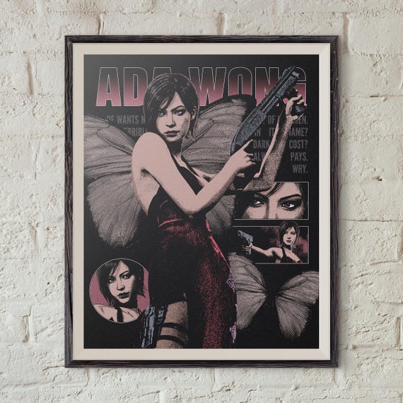 Butterfly Ada Print - Etsy