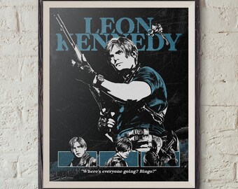 Ada Wong and Leon Kennedy Prints - Etsy