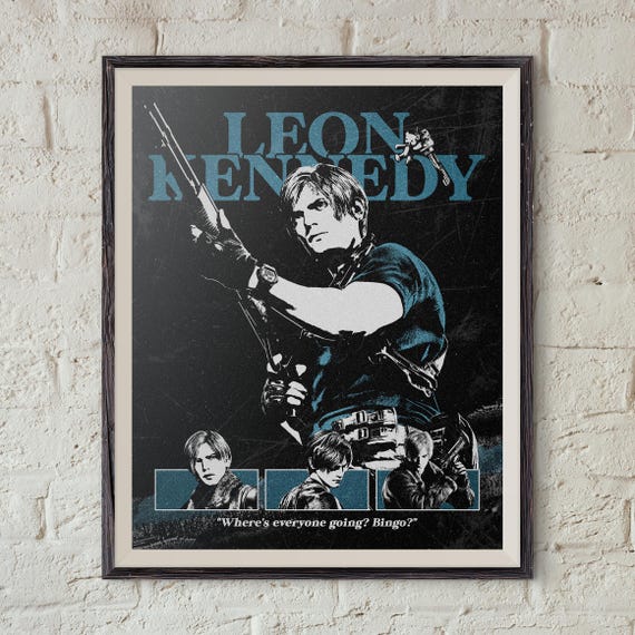 Ada Wong and Leon Kennedy Prints - Etsy