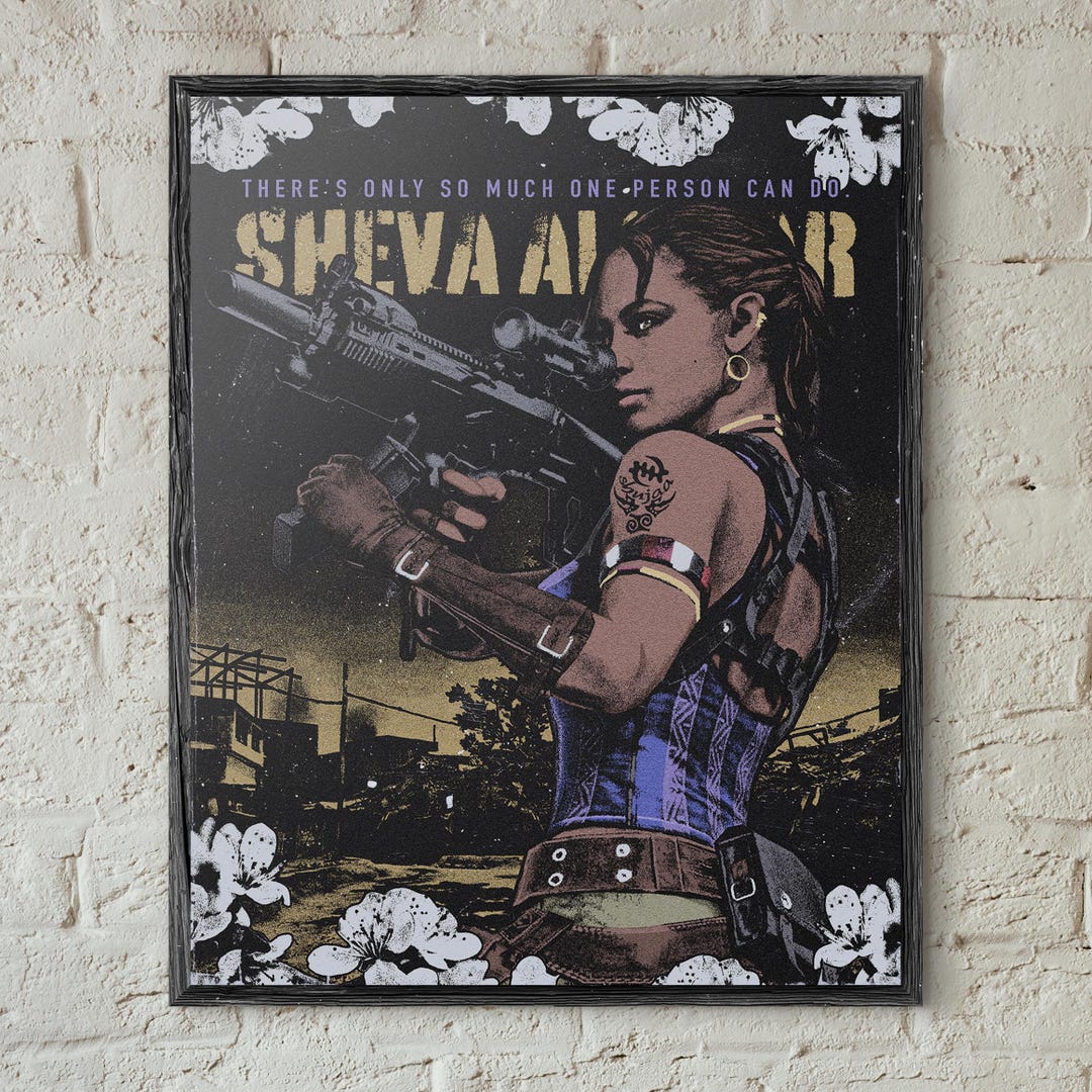 Sheva Alomar Print - Etsy
