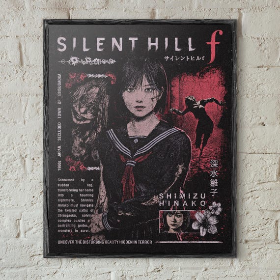 SILENT HILL F Print - Etsy