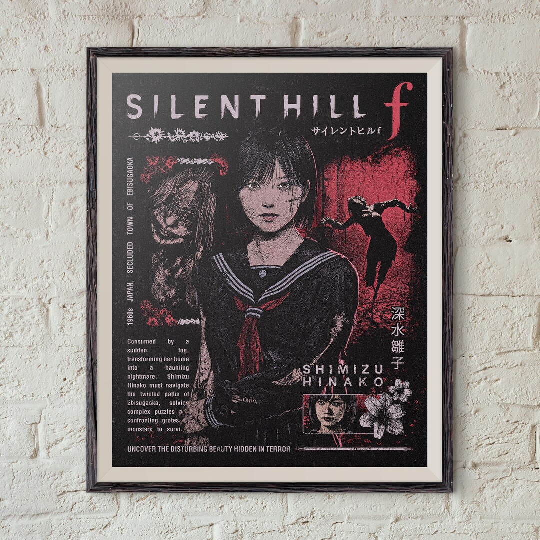 SILENT HILL F Print - Etsy
