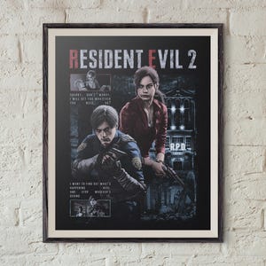 RESIDENT EVIL 2 REMAKE Print
