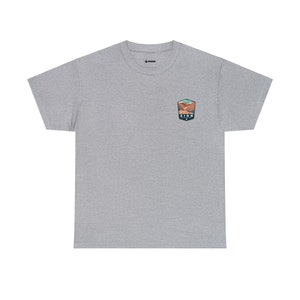 Zion National Park Map Unisex Heavyweight T-Shirt