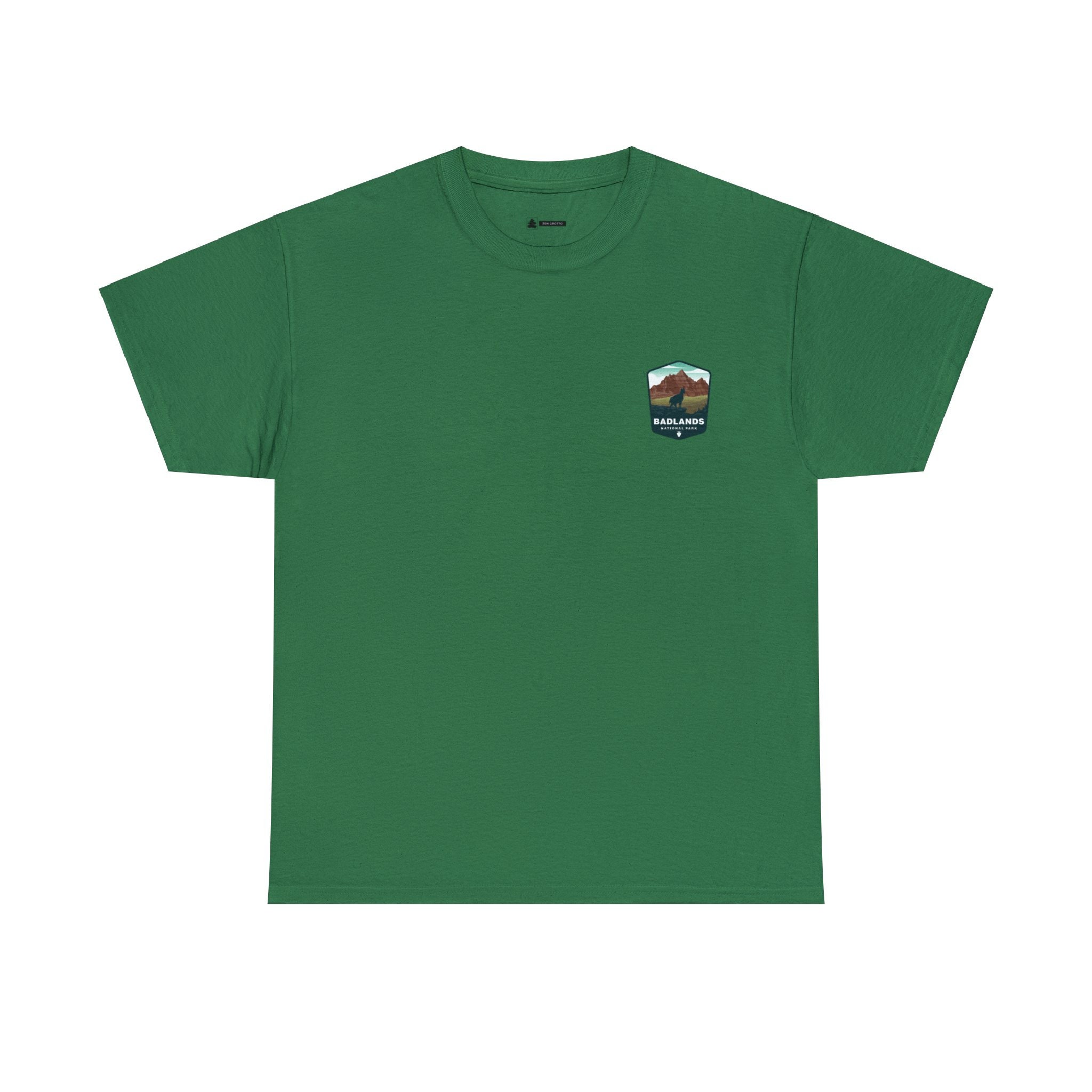 Badlands National Park Map Unisex Heavywei…