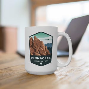 Tasse en céramique Pinnacles National Park, 15 oz