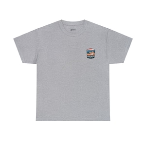 Death Valley Nationalpark Karte Unisex Schwergewicht T-Shirt