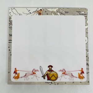 Science Theme Sticky notepad gift for him or her biochemistry, biology, chemistry, genetics, scientist 3x3