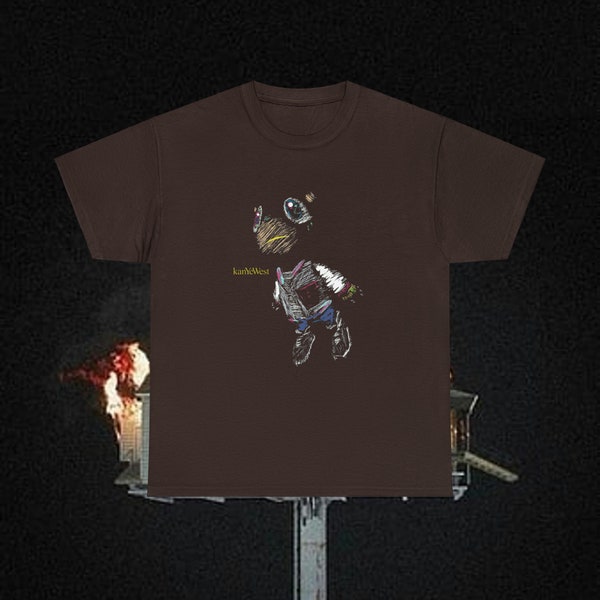 Kanye West Graduation Bear Unisex Heavy Cotton Tee