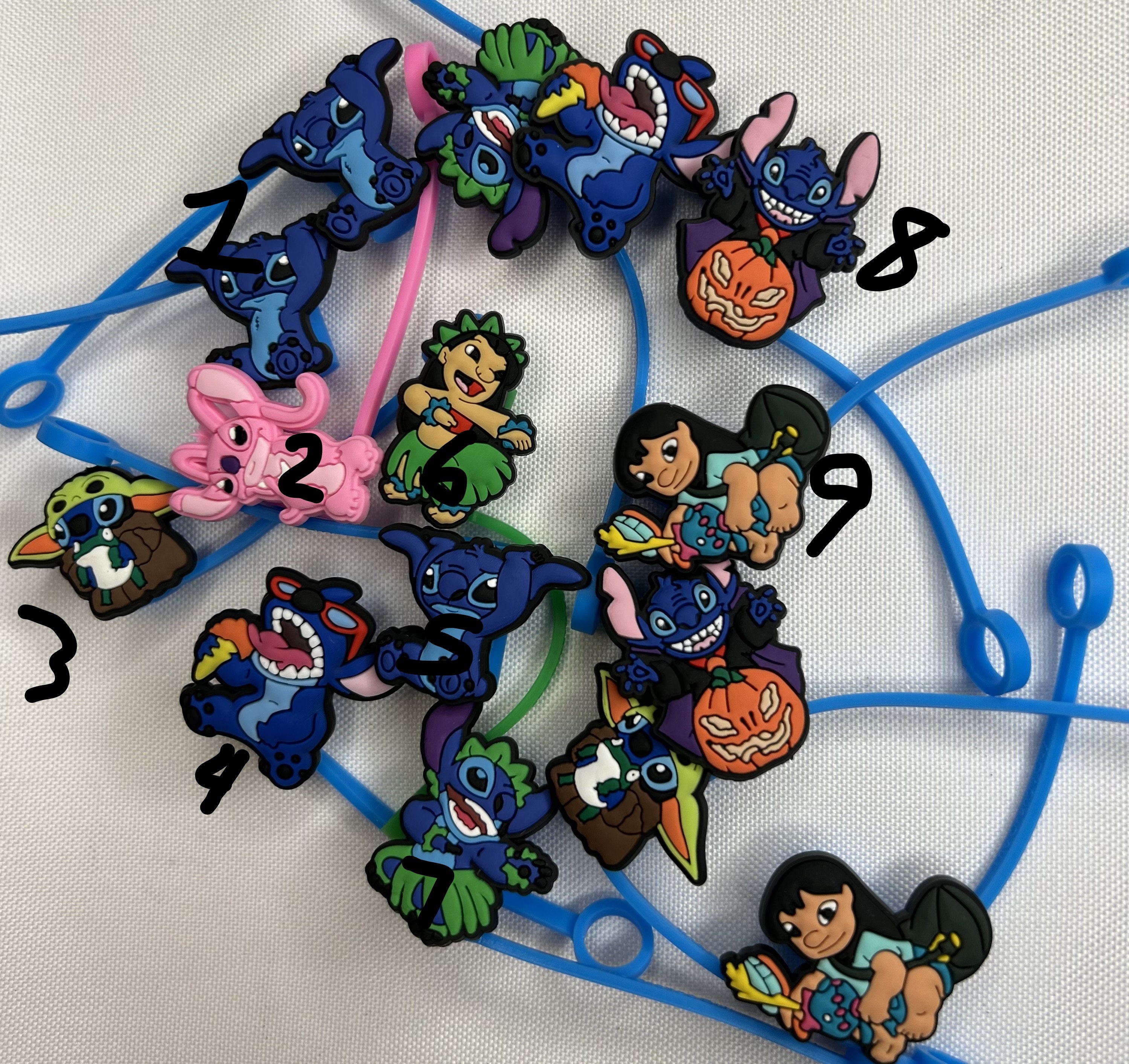 Stitch Straw Toppers, Straw Accessories, Straw Charms | Works With Stanley  Cups | Stitch Mickey Mouse, Experiment 626, Lilo and Stitch