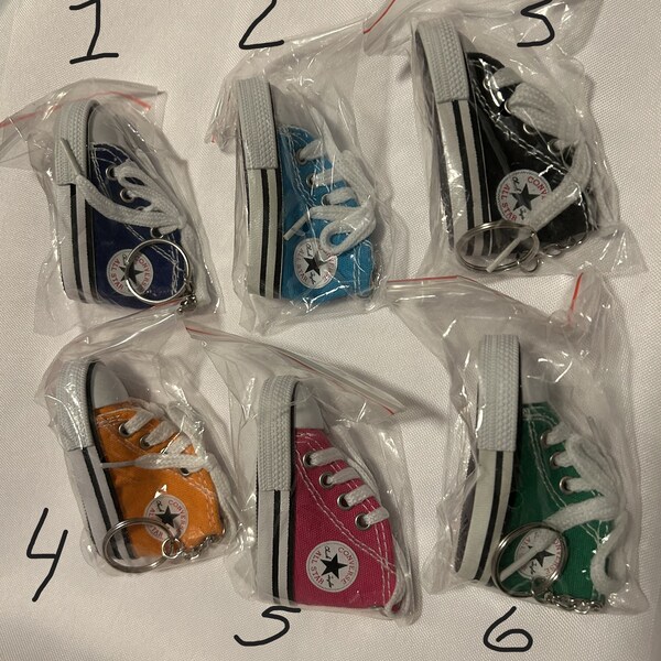 Converse Keychain Etsy