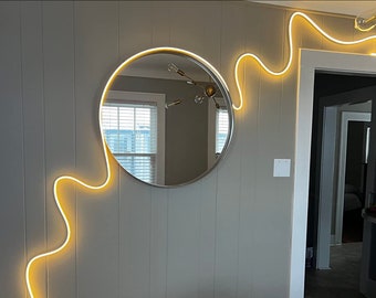Neon Strip Lights - LED Strip Light for home decor - Single Color LED Strip - DIY Neon Strip Light - Aesthetic Home Decor