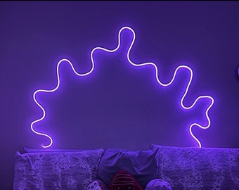 Neon Strip Lights - LED Strip Light for home decor - Single Color LED Strip - DIY Neon Strip Light - Aesthetic Home Decor