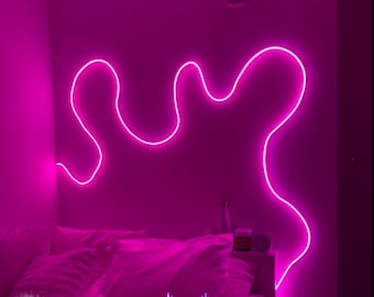 Neon Strip Lights - LED Strip Light for home decor - Single Color LED Strip - DIY Neon Strip Light - Aesthetic Home Decor
