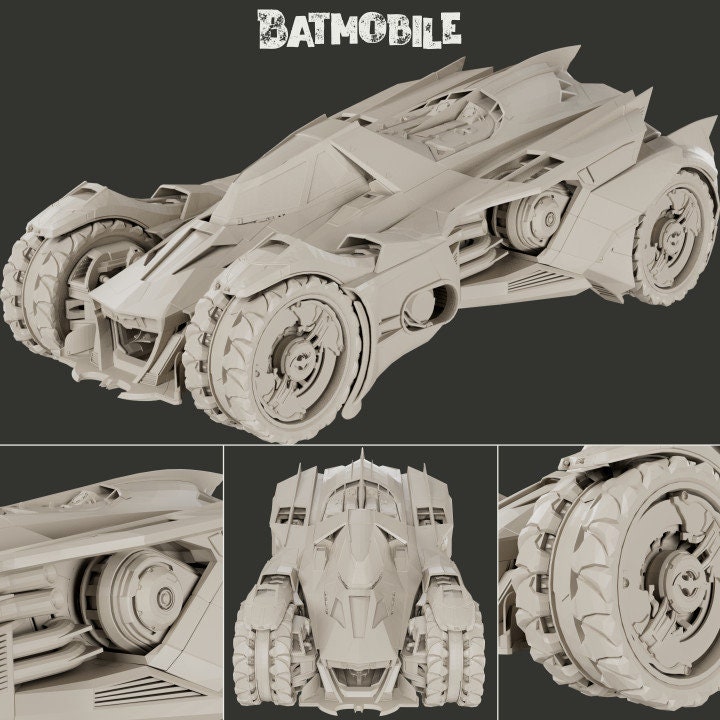 FantasMall 3D Printed Wall mount for LEGO Batman 1989 Batmobile 76139