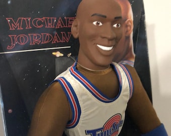 Vintage Space Jam Talking Michael Jordan Doll Playmates Warner