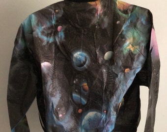 Rare Find! Vintage 1990s “TimeZart"  Michael David Ward Jacket depicting Moons of the Scarab