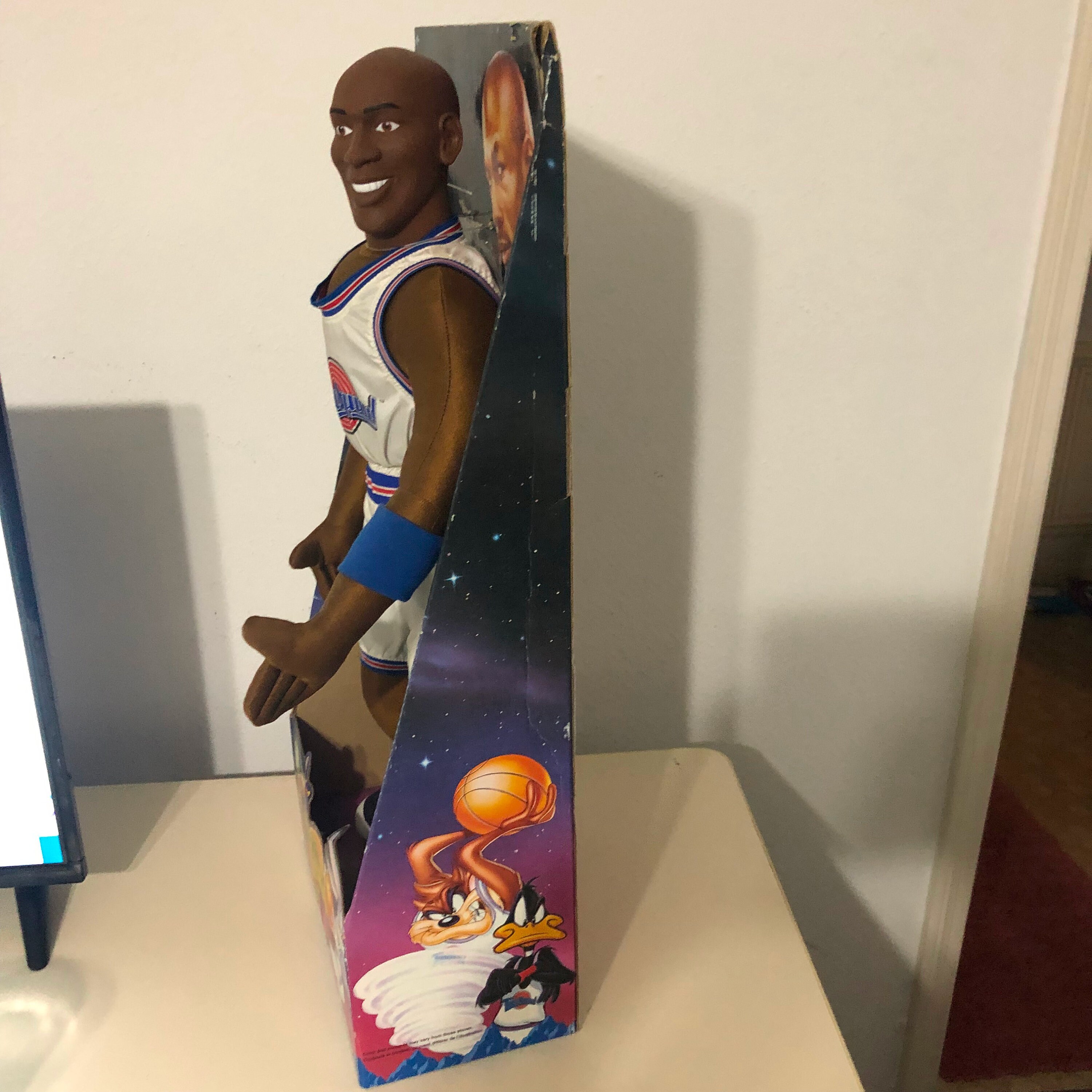 Rare Find. Vintage Michael Jordan ”space Jam” Figure. Box is Rare Find. Vintage Michael Jordan ”space Jam” Figure. Box is