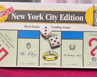 Vintage Monopoly Game New York City Edition by USAOPLY. Never opened.