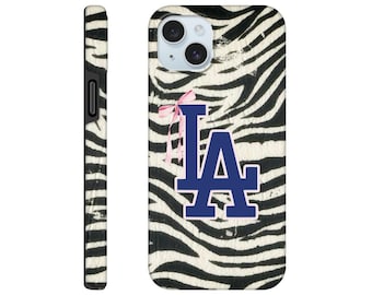 LA Zebra  Glamour Collage Phone Case, Y2K Aesthetic, Cool Girl iPhone 15 14 13 12 11 Pro Max 8 Plus X