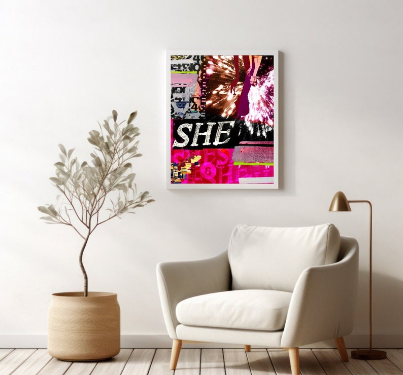 It Girl Retro Art Print - PRINTED POSTER - Trendy College Apartment ...