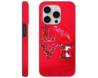 Love Cheetah  Phone Case, Y2K Aesthetic, Cool Girl iPhone 15 14 13 12 11 Pro Max 8 Plus X