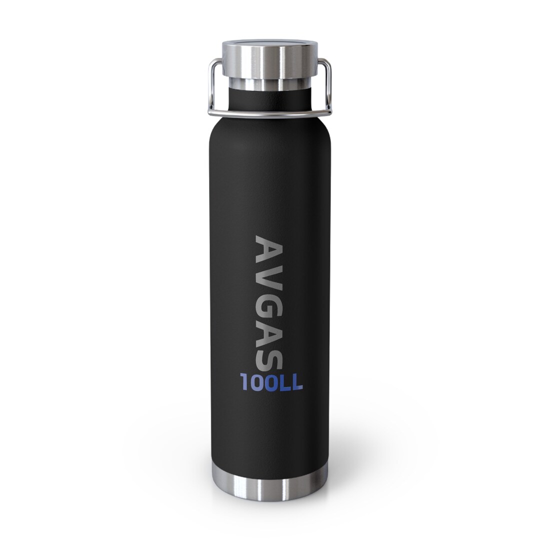 AVGAS 100LL Aviation Pilot Copper Vacuum Insulated Bottle, 22oz - Etsy