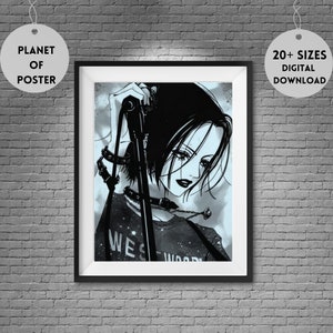 Nana Anime, Nana Anime Poster , Nana Printable , Wall Art, Nana Komatsu, Nana Osaki, Anime Wall Art, Nana Anime Merch, Ai Yazawa, Nana Manga