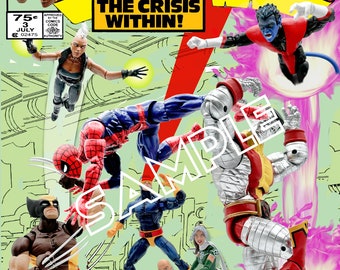 Secret Wars Issue 3 Cover Recreation