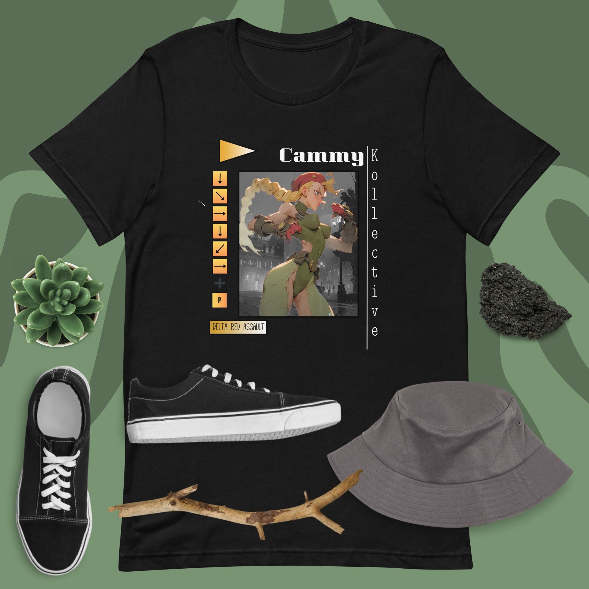 CAPCOM SF6 CAMMY OVERSIZED PRINT VINTAGE WASH SHIRT – Nerds Clothing