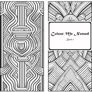 TRAVELERS NOTEBOOK Printable Coloring Book