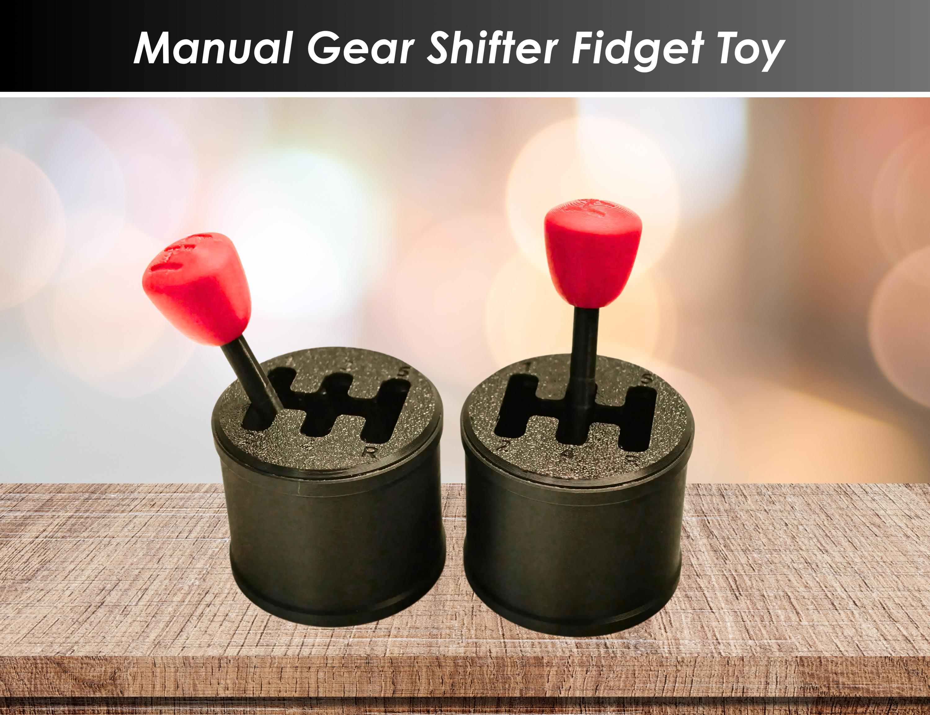 6-Speed Stick Shift Fidget Toy: Car Lover Desk Toy