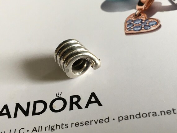 Authentic Pandora Snake Charm Pre-loved retired P… - image 3