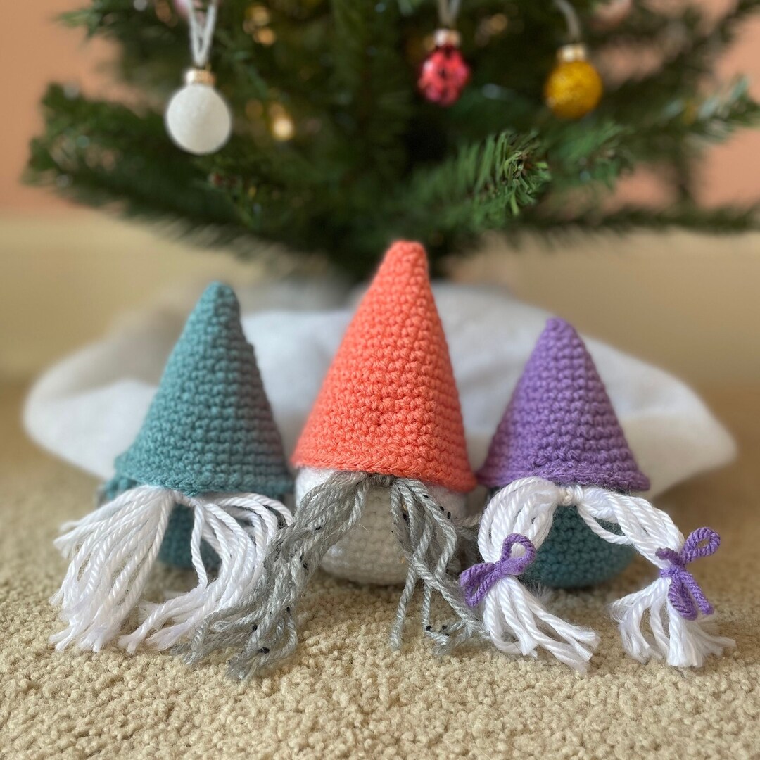 Christmas Gnomes Crochet Gnomes Holiday Decor Holiday Gifts
