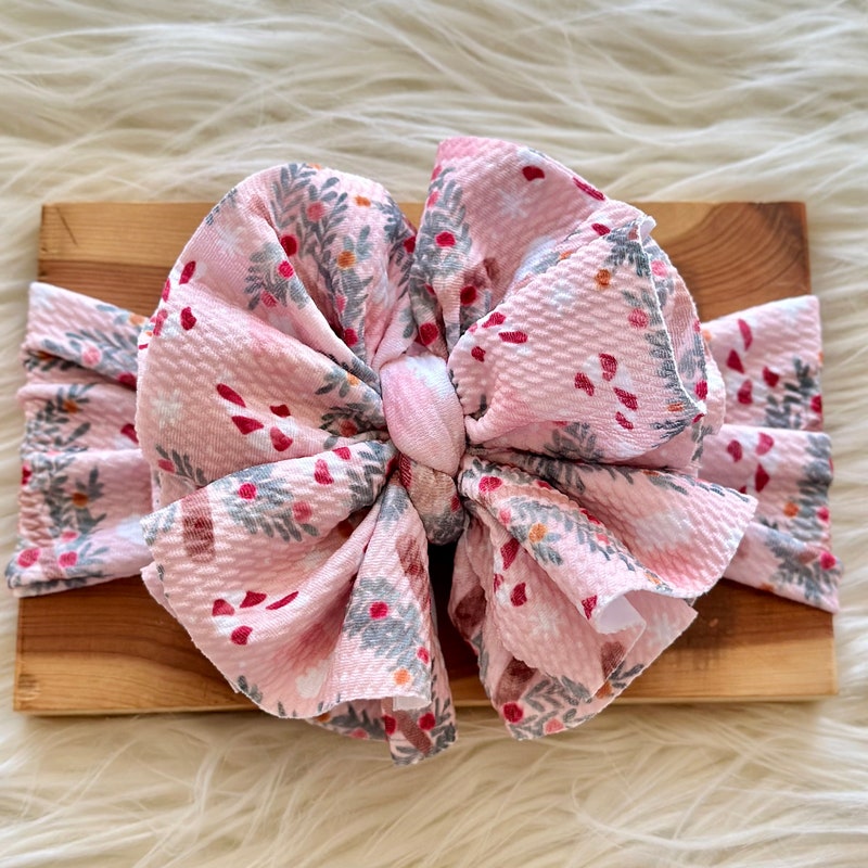 Babyhug Hair Band & Headband With Hair Clips - Pink