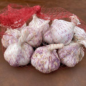 Inchelium Red garlic bulbs 1 lb bag