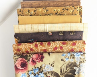 Ochre & Earth Colours Quilting Bundle