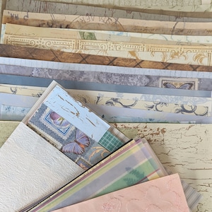 Vintage Scrapbooking Paper Pack, 110 Sheets