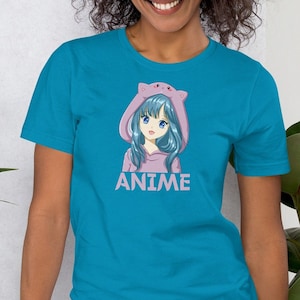 Anime Girl Punk Vintage Shirt, Kawaii Grunge Punk Lover T-Shirt, Anime Manga Fan Gift, Anime Otaku Tee Shirt, Japanese Streetwear Fashion