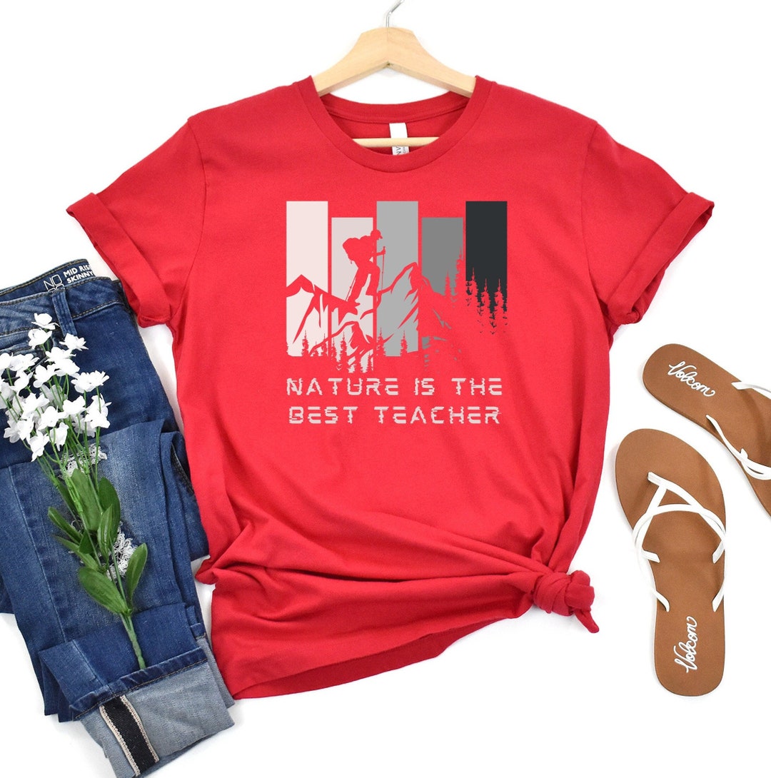 Nature Teacher Printed T-Shirt