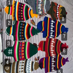 Authentic Bolivian Andean Hat Hand Knit *READ DESCRIPTION*