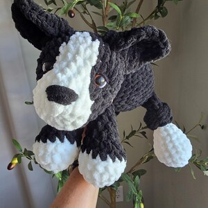 Peluche de perro: Peluche de perro de lana suave y esponjosa imagen 8