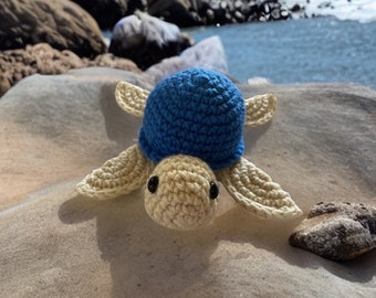 Acrylic Crochet Sea Turtle (6 inch)