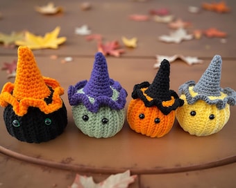Acrylic Witch Pumpkins