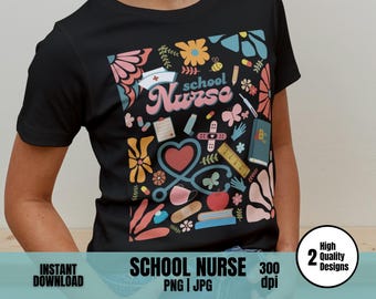 School Nurse Clipart | Back to School Design (Digital Download)